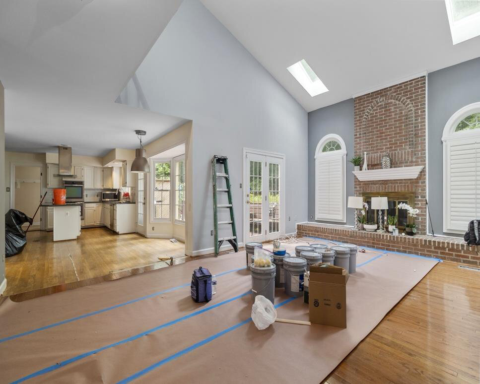 Before renovation – Kitchen in Centreville, VA - Flag Staff Ct