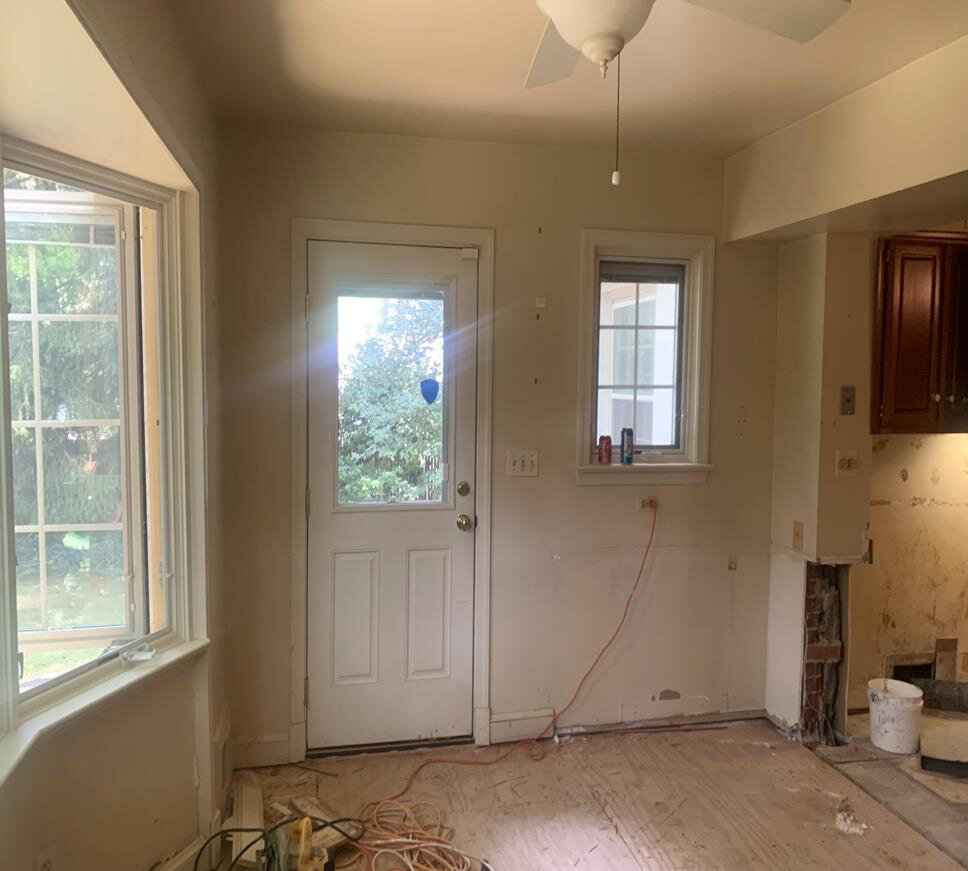 Before renovation – Kitchen in Kensington, MD - Wake Dr
