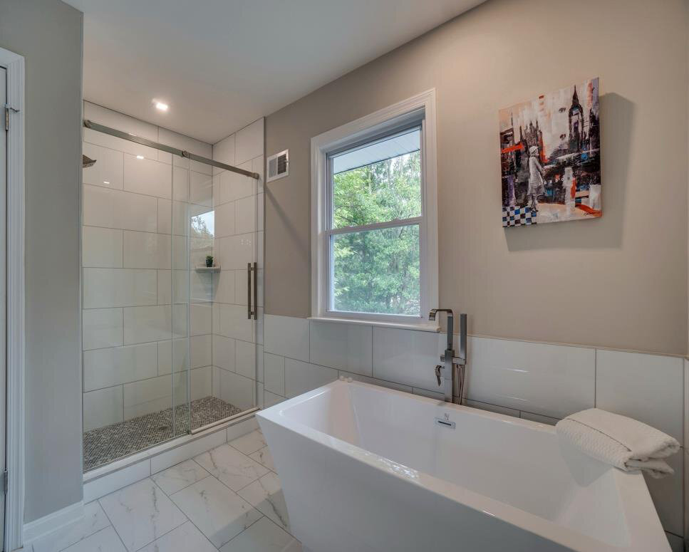 After renovation – Kitchen in McLean, VA - Saddleback Ct