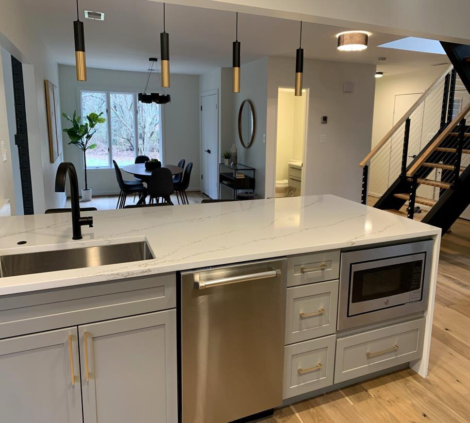 After renovation – Kitchen in Oakton, VA - Cobb Hill Ln