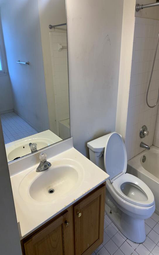 Before renovation – Primary Bathroom in Rockville, MD - Sweetwood Ave