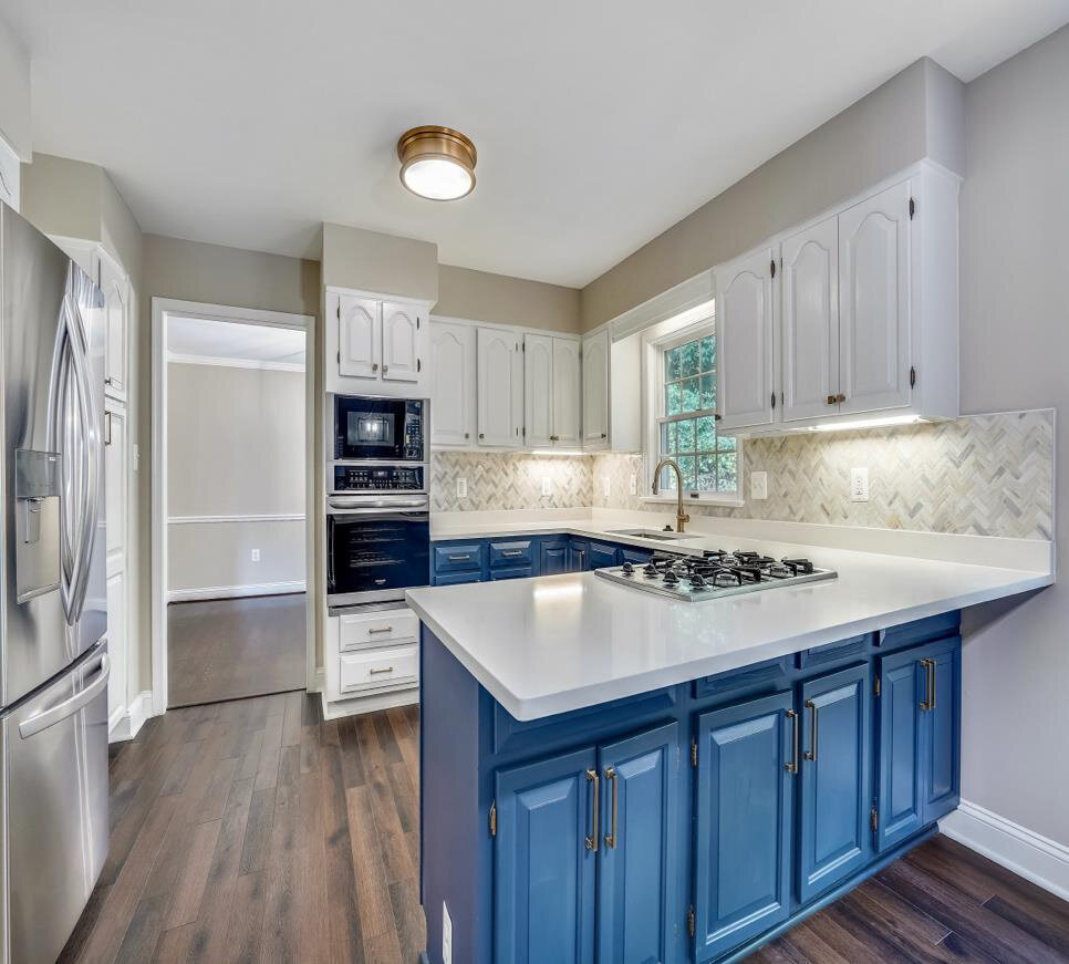 After renovation – Kitchen in Vienna, VA - Talahi Ct