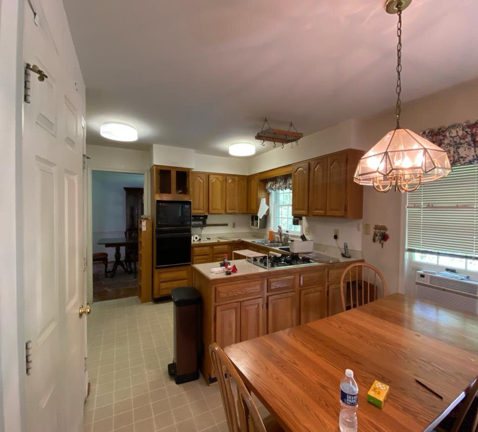 Before renovation – Kitchen in Vienna, VA - Talahi Ct