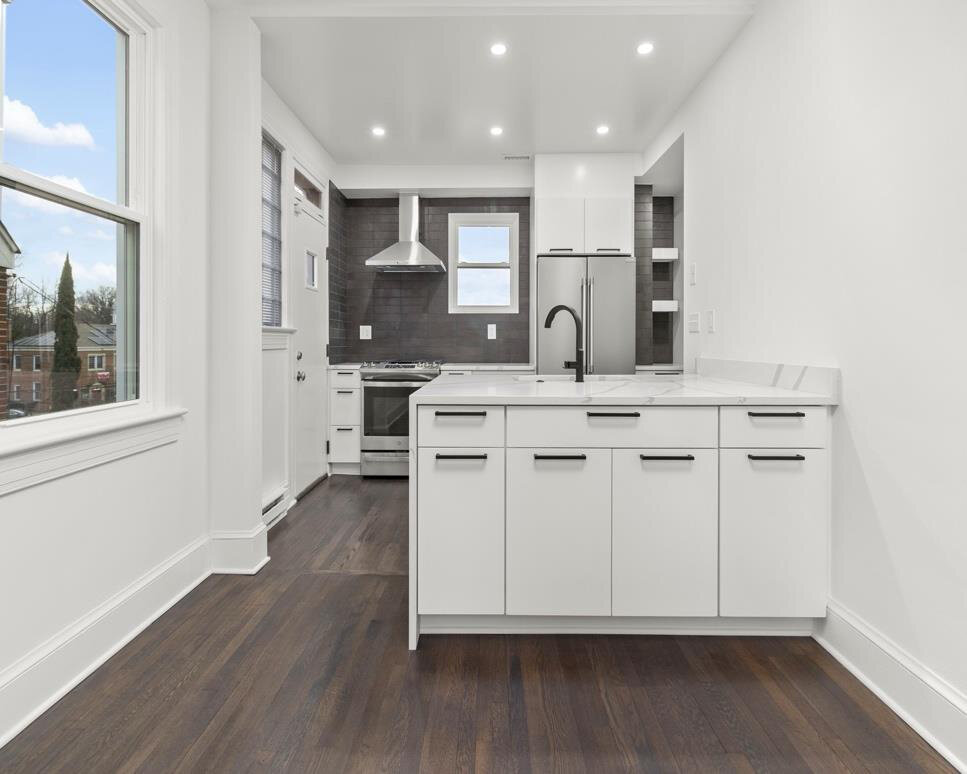 After renovation – Kitchen in Washington, DC - 2nd Street SW