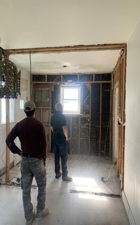 Before renovation – Kitchen in Washington, DC - 2nd Street SW