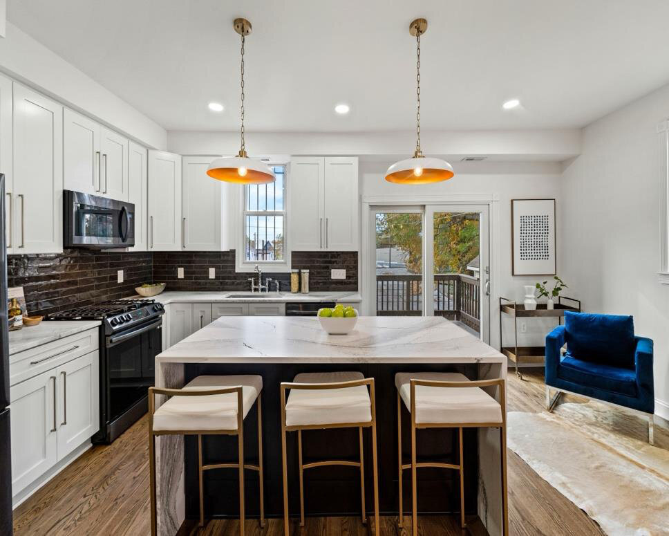 After renovation – Kitchen in Washington, DC - 7th Street NW