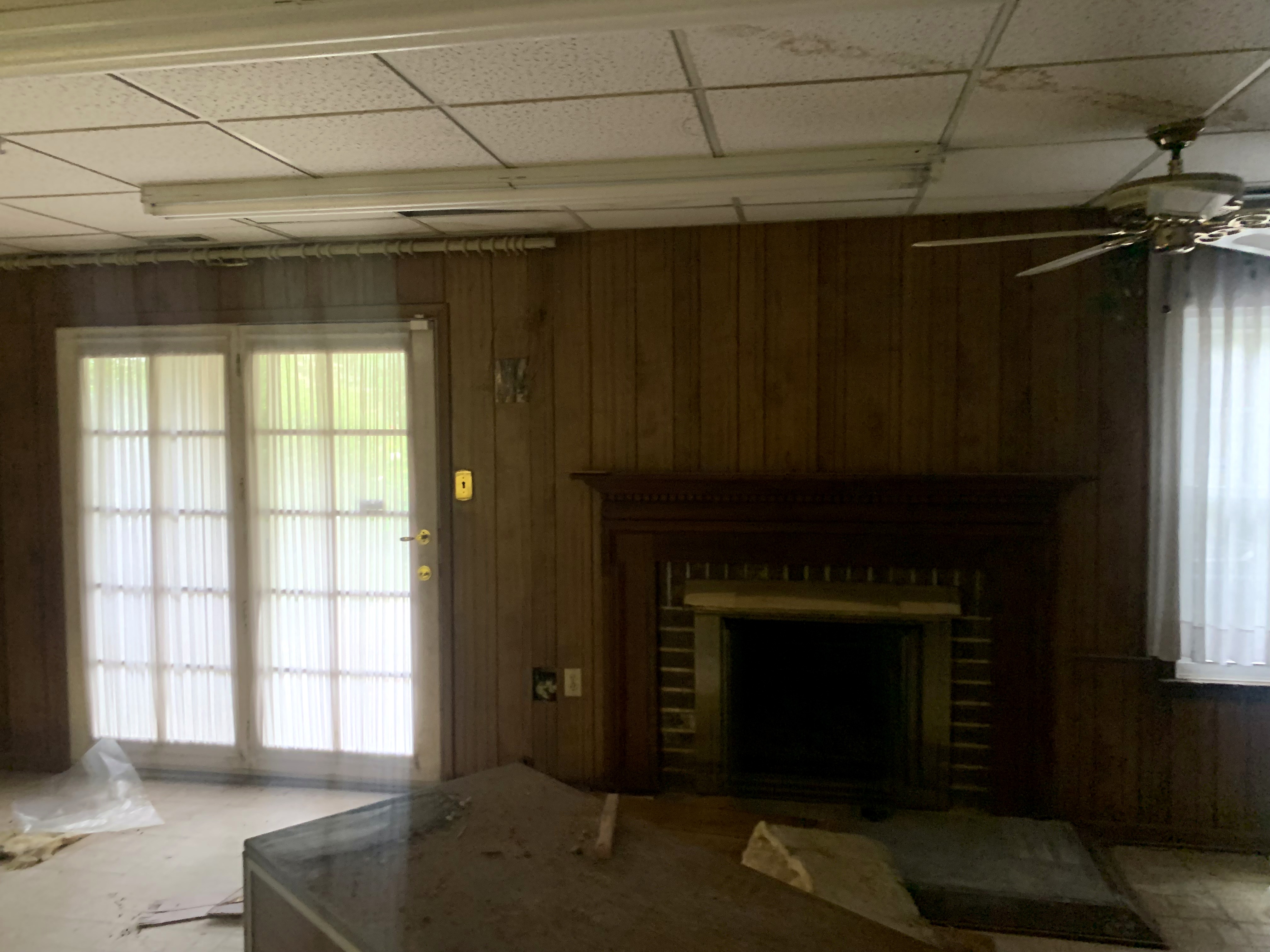 Moorefield Hill basement before