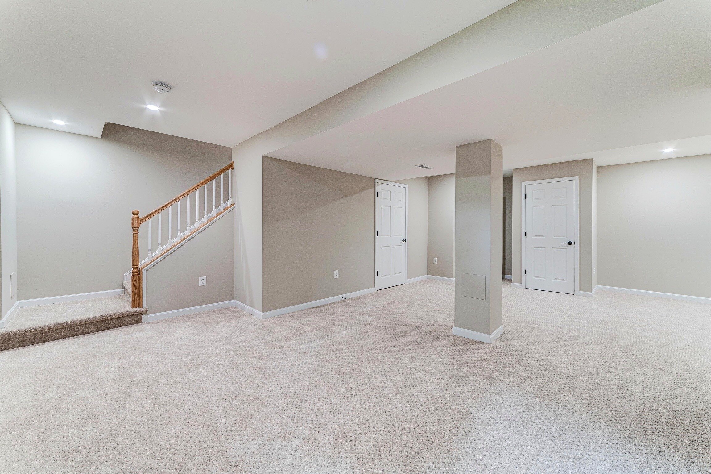 Ridge Ford Dr basement after