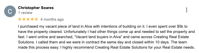 Chris testimonial