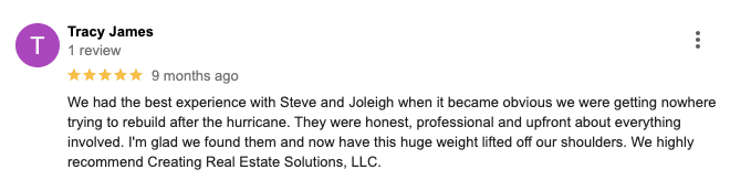 tracy testimonial
