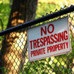 keep trespassers off your land florida