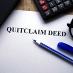 how to quit claim deed land