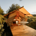 build an airbnb glamping land