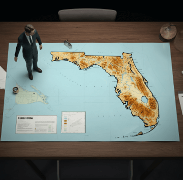 get topographic map of my land in Marianna Florida