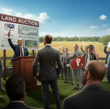 buying land at auction in florida