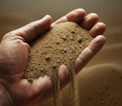 calculating the density of sand