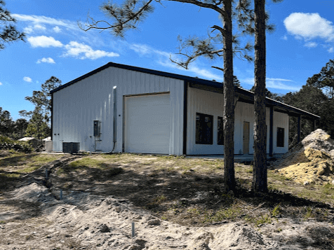 land to choose to build a barndominium florida