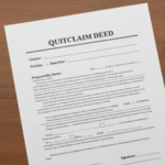 quit claim deed on land Branford Florida