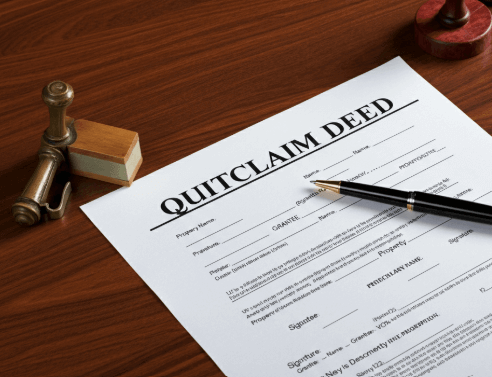 how to quit claim deed land in florida