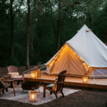 build an airbnb glamping land