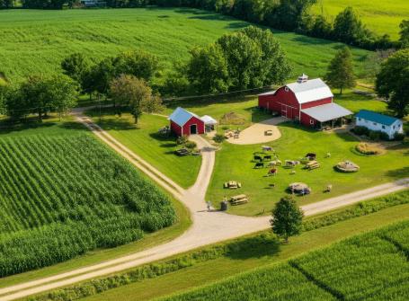 how much can a 100 acre farm make florida