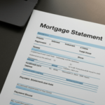 mortgage statement