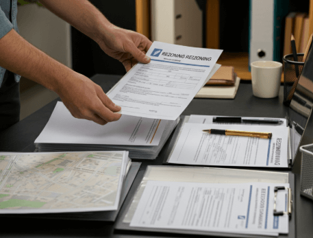 how to change zoning of land in Cross City