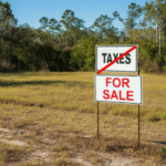 sell land without paying taxes Suwanee Florida