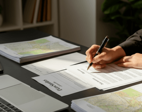 selling land with existing structures in tavares florida