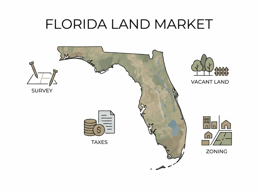 cheapest land in florida