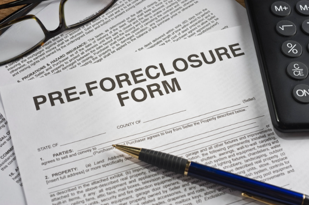 what is pre-foreclosure Anaheim California