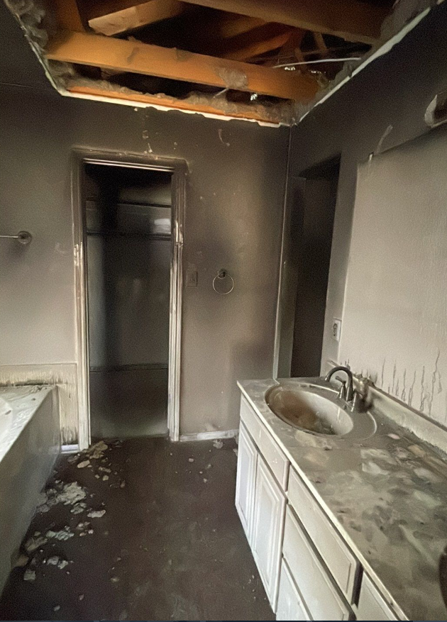 renovate fire damaged house