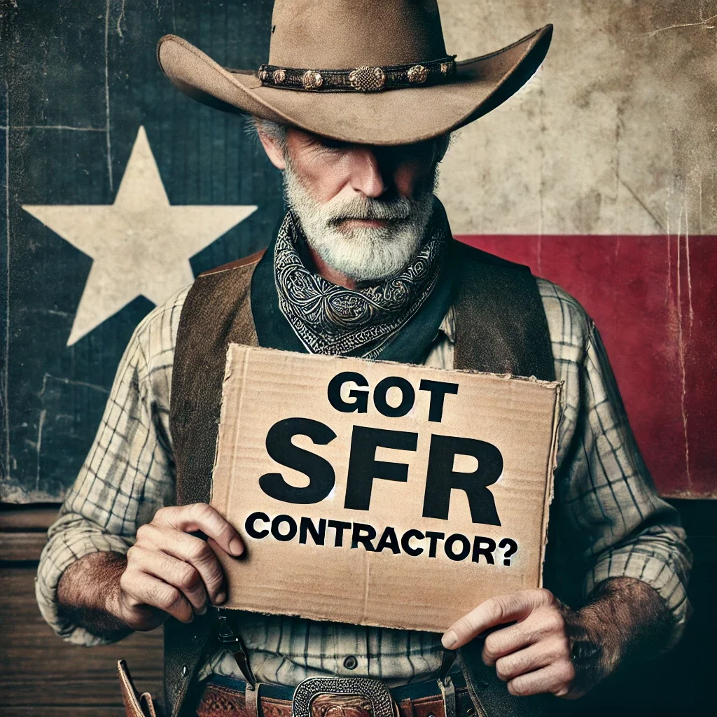 SFR contractor