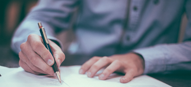 Real estate commission signature