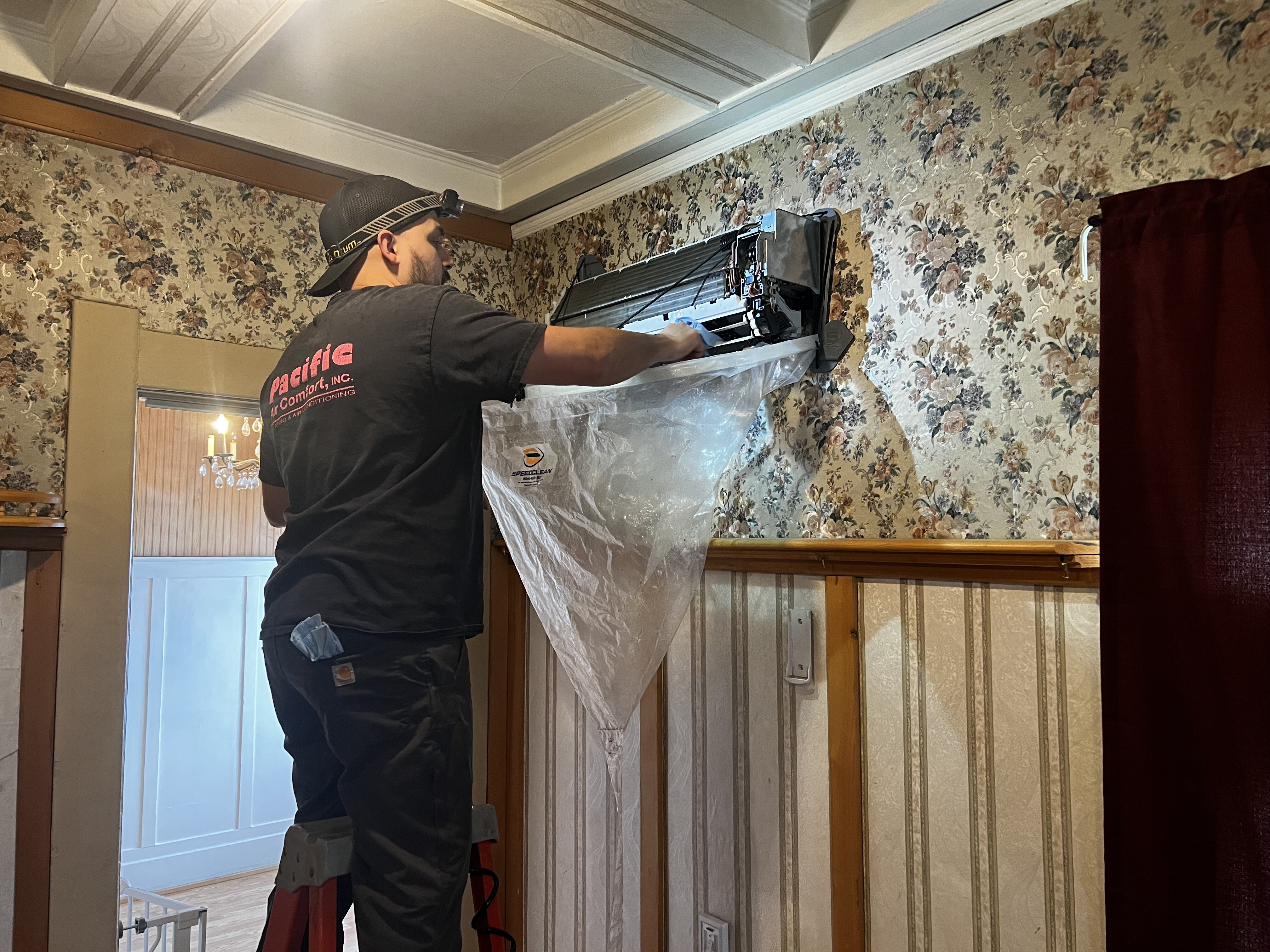 Rosebug ductless mini split installation and repair at oregon client