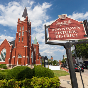 Area Neighborhood Map In Fayetteville