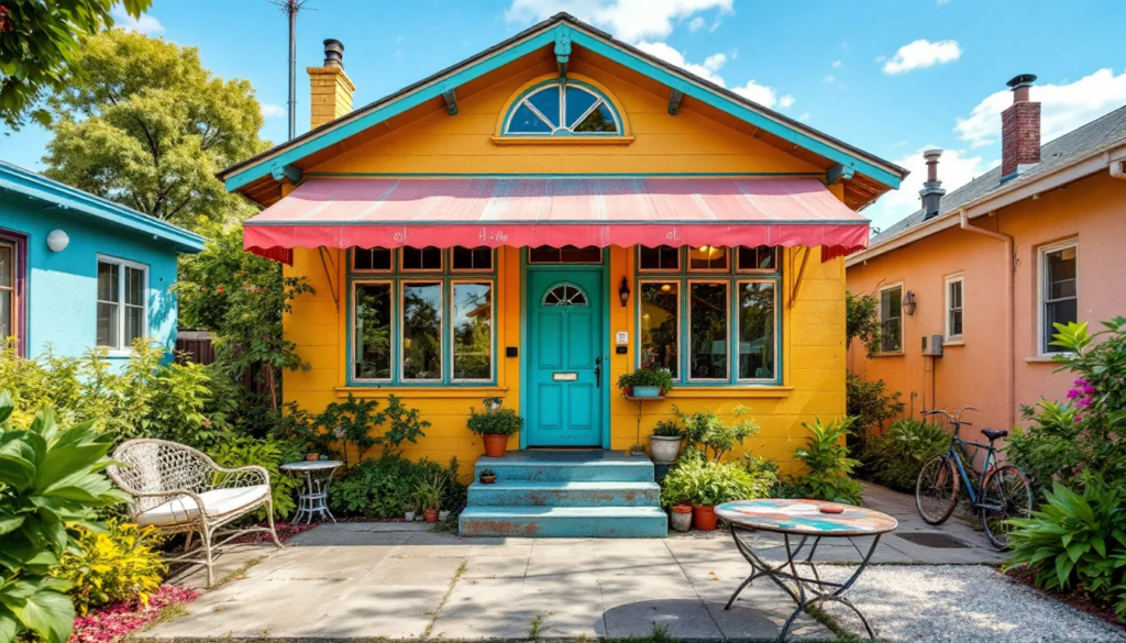 A house being sold as is, showcasing its current condition.