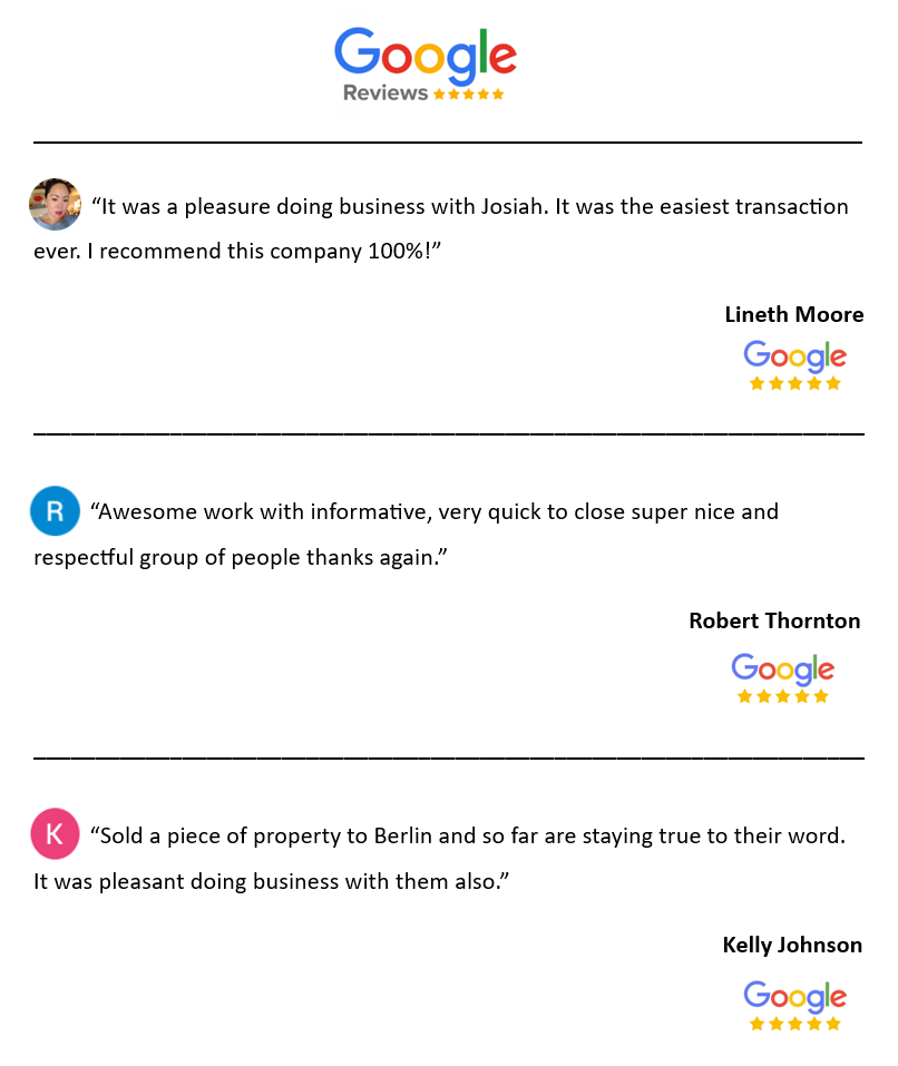North Alabama House Buyer Customer Reviews