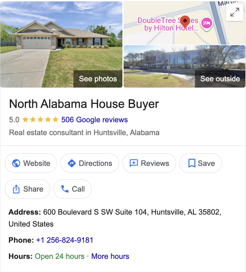 Sale House Fast for Cash Huntsville