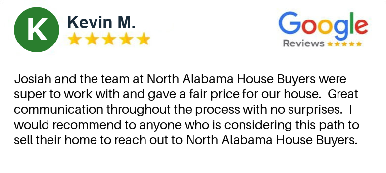 North Alabama House Buyer Latest Reviews