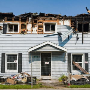 What to do to sell a house with fire damage in Connecticut