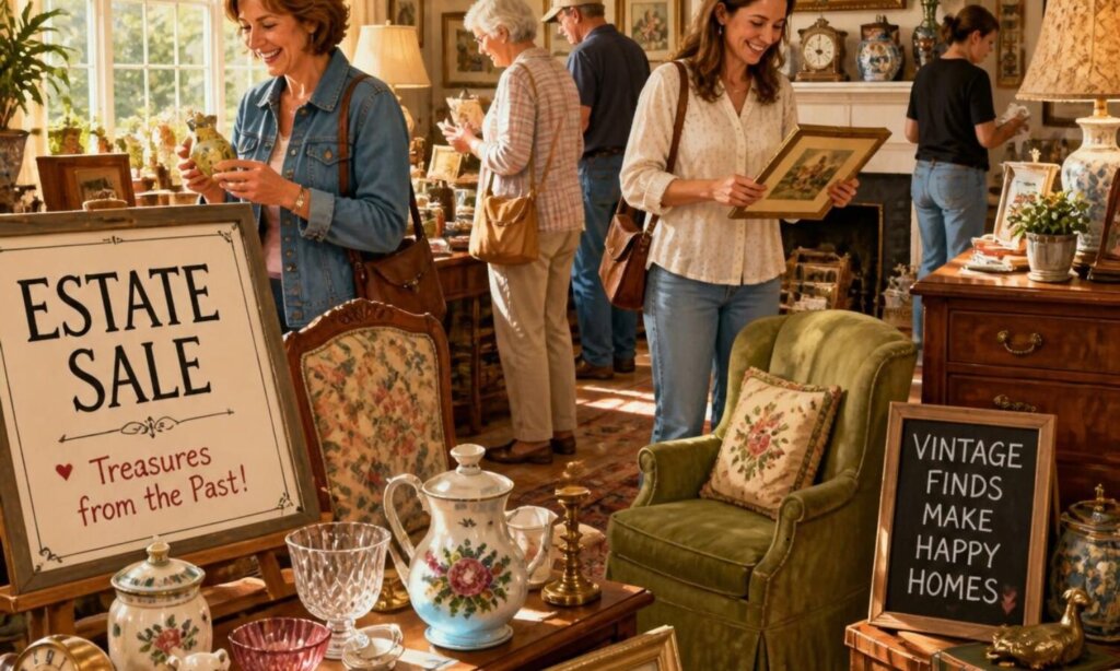Estate Sale vs Auction