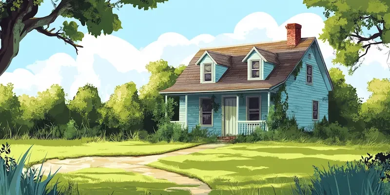 Outdated or Damaged House