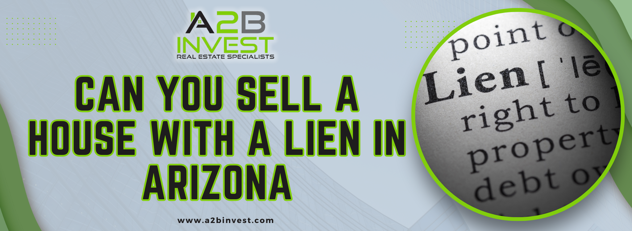Can You Sell a House With Lien In Arizona