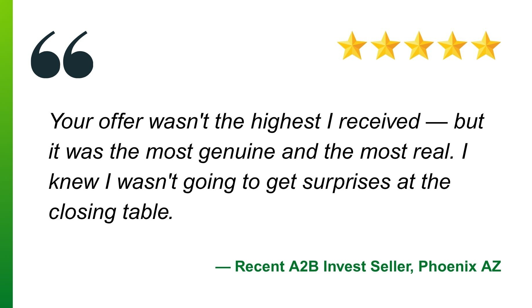 Sell My House Fast Review Phoenix