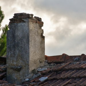 Chimney-Damaged Property Fort Worth