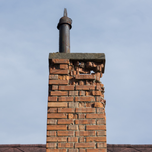 House Needing Chimney Repairs Fort Worth