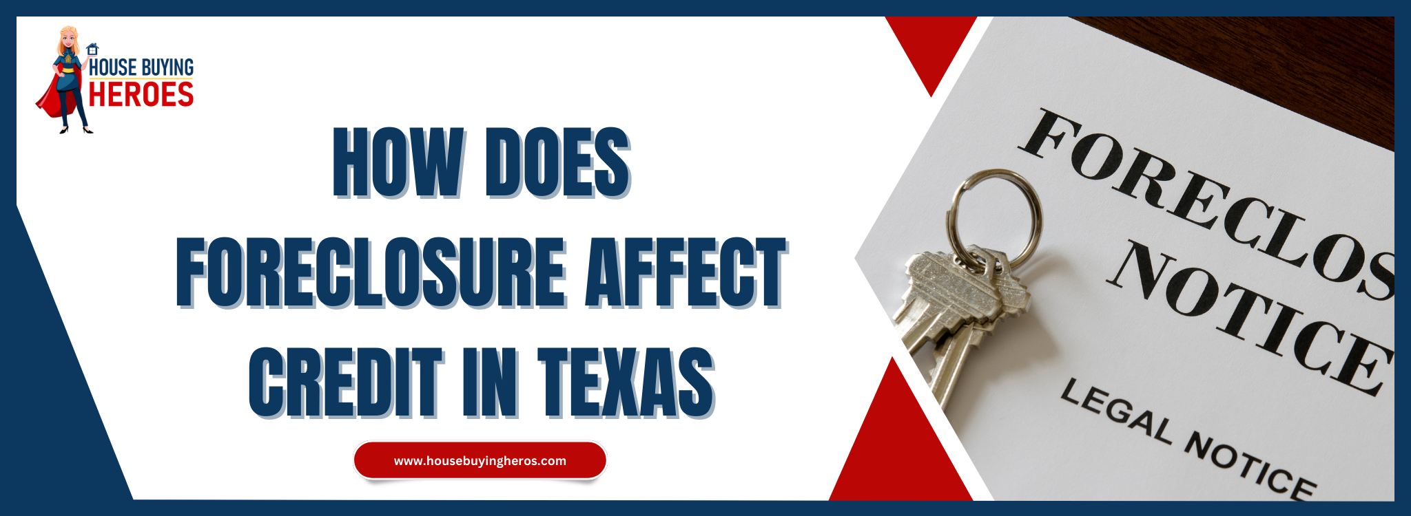 Effects of a Foreclosure on Your Credit In Texas