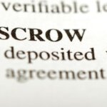 When selling a home, what happens to the money in escrow Texas