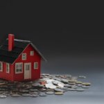house for sale with coins